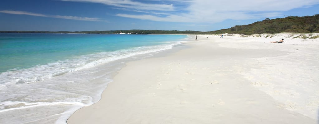 Hyams Beach, playa blanca