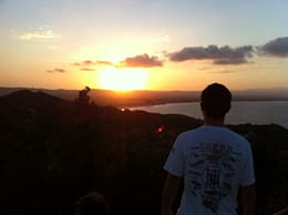 Marc en la playa Marc en la playa