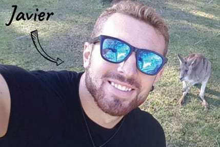 Javier, estudiante y trabajar en Australia