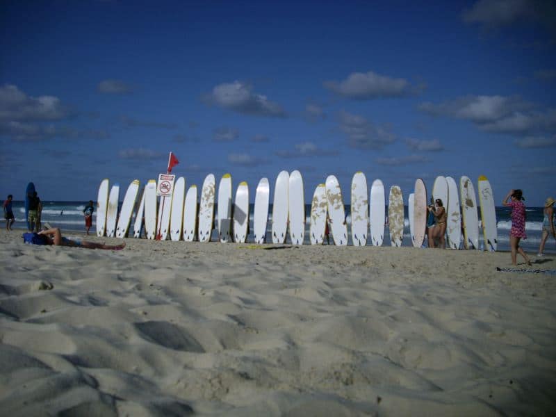 Surfear en Gold Coast