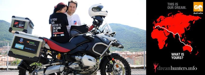 De Barcelona a Sydney en moto