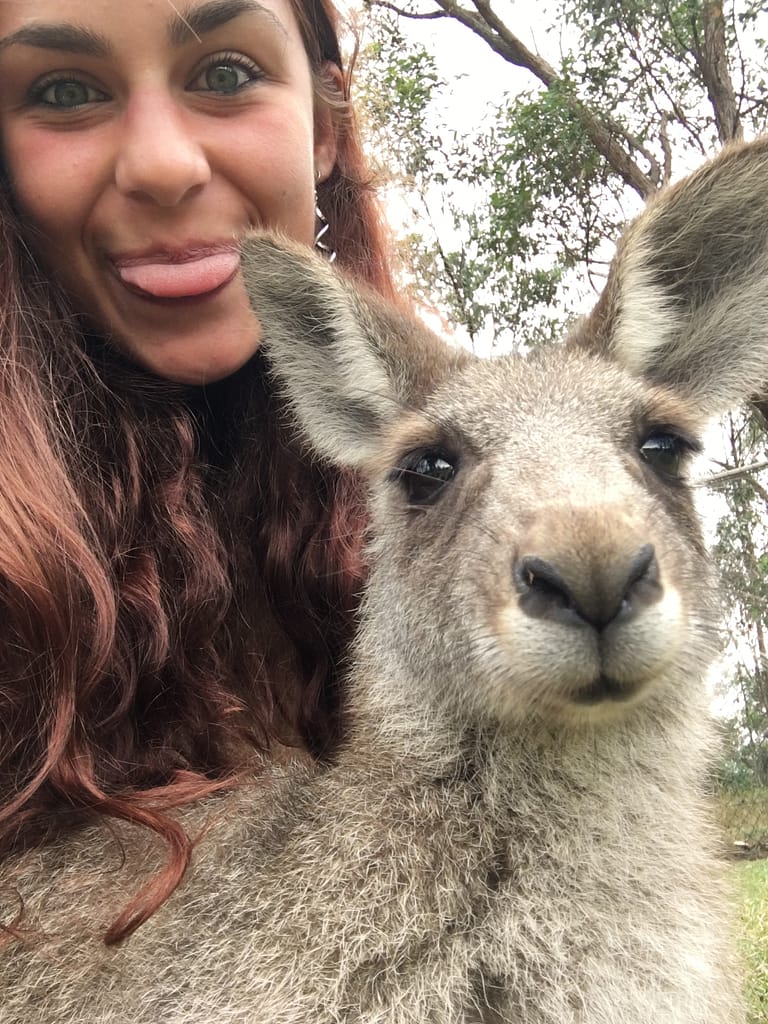 Francesca in Australia