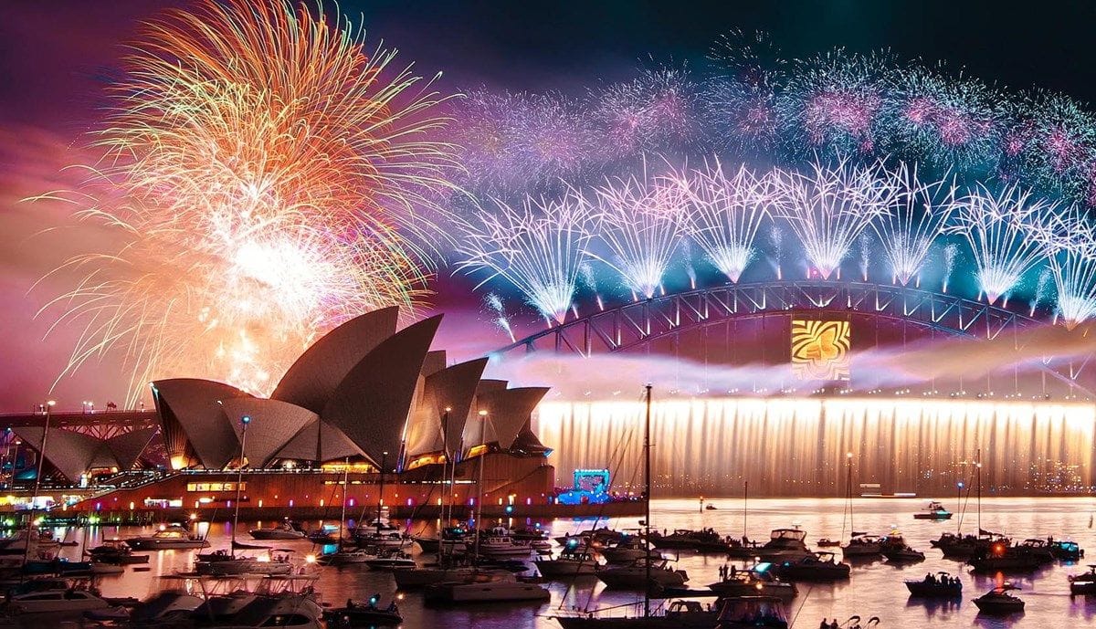 feux d'artifice à sydney