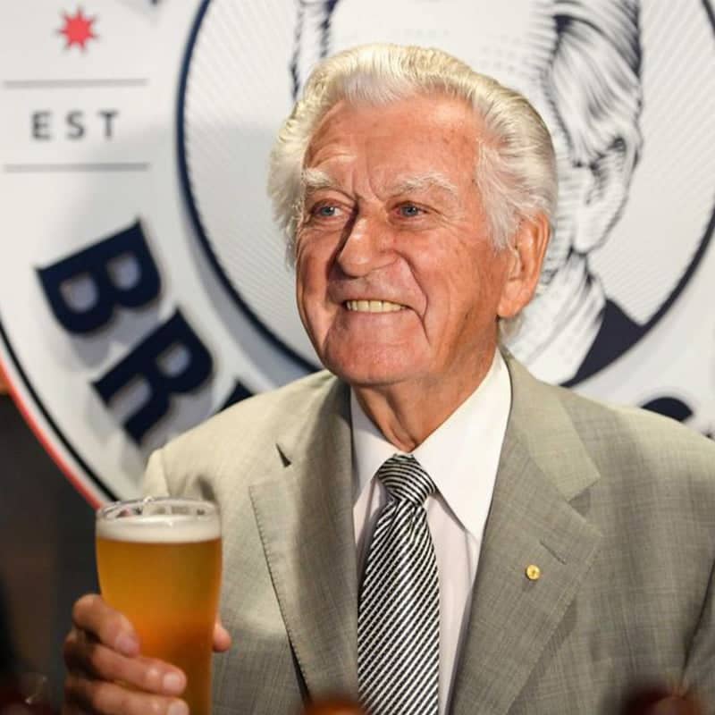 Prime Minister Bob Hawke
