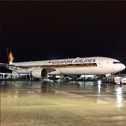Vuelo España-Australia con Singapore Airlines