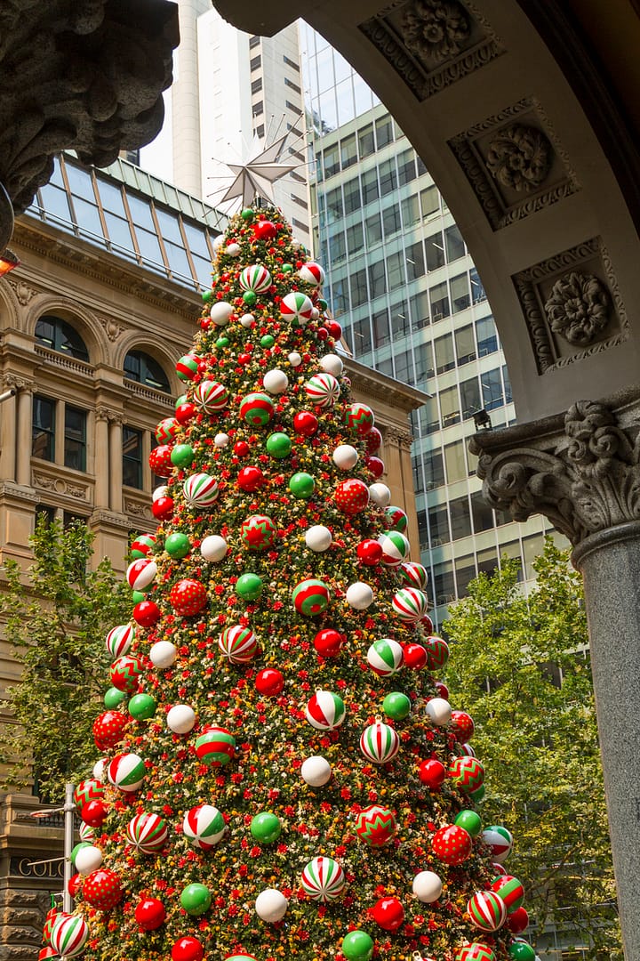 Natale in Australia Sydney Albero di Natale