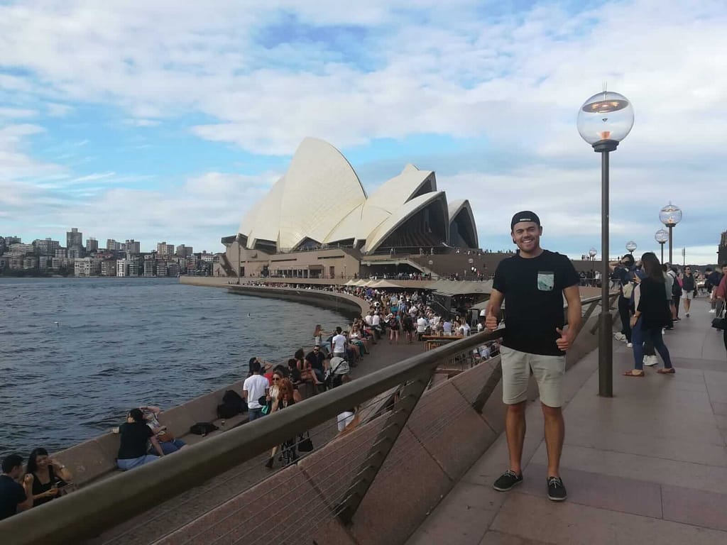 Juanma estudiando en Australia