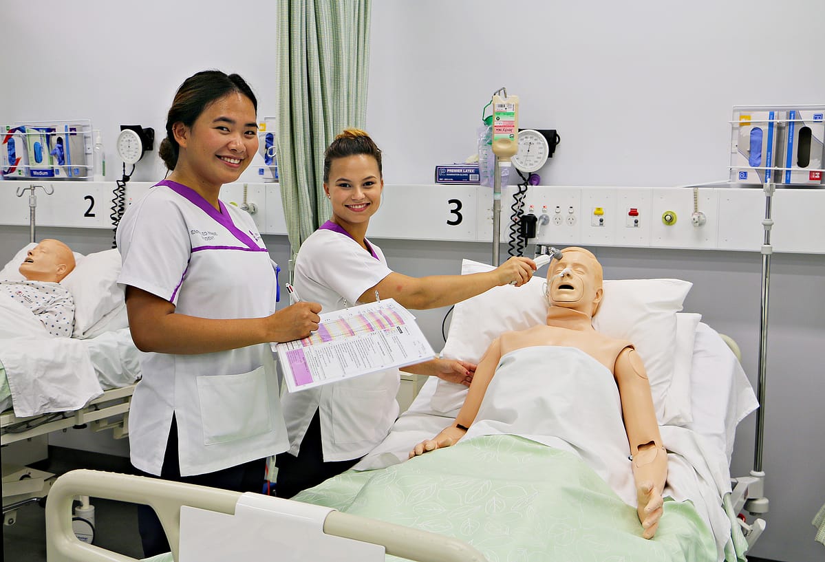 Estudiantes de enfermeria TAFE