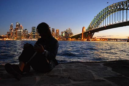 Laura Partal Sydney Australia Puente skyline