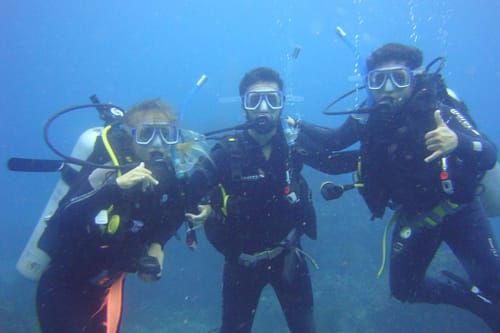 Españoles submarinismo Australia