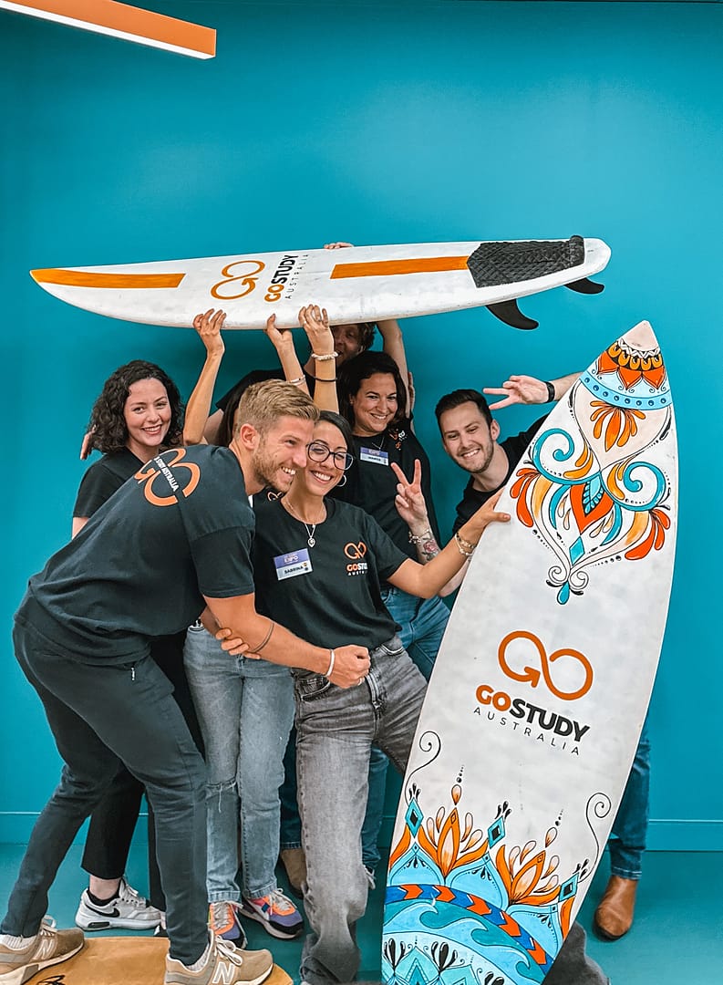 Equipo de Go study - Sidney con good vibes