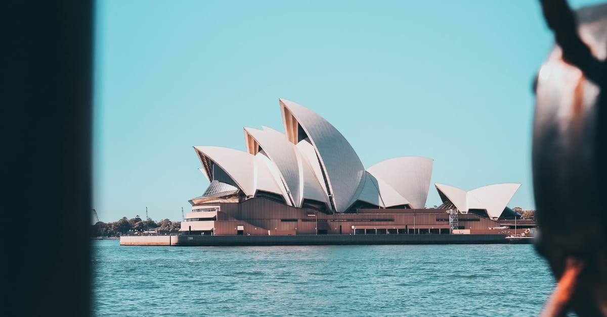 Sydney Opera House, Australia en un día despejado