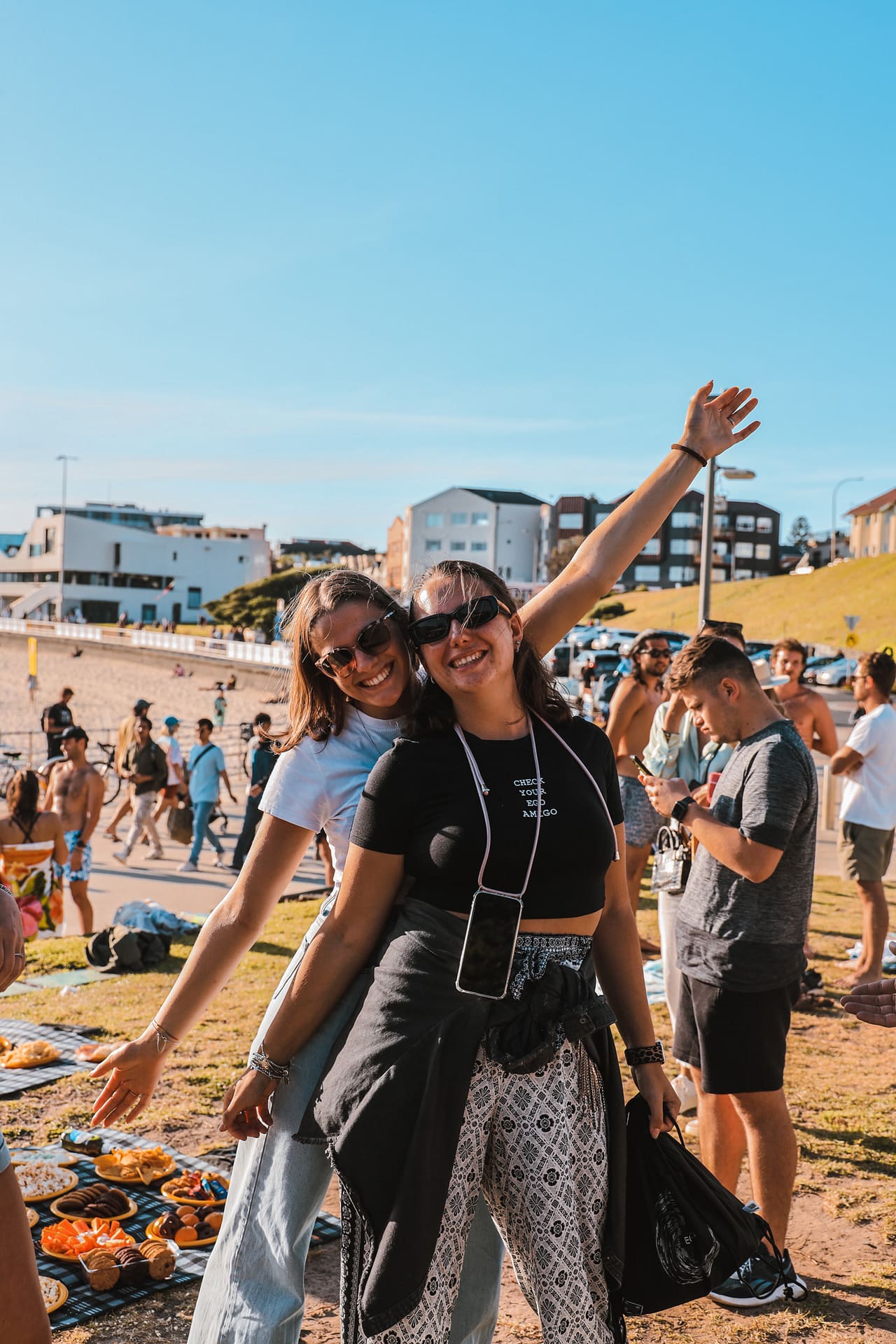 Friends Smiling